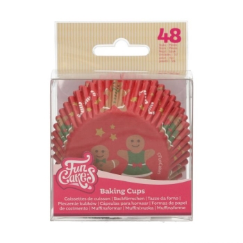 Cupcake Baking Cases - Gingerbread